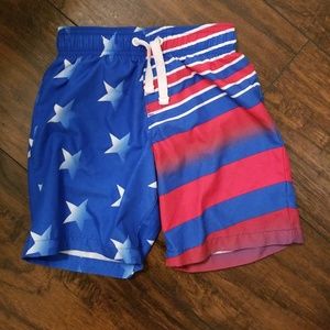 American flag swim trunks. Bundle deals